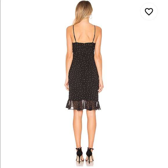 MAJORELLE Viola Dress in Black - Picture 3 of 5